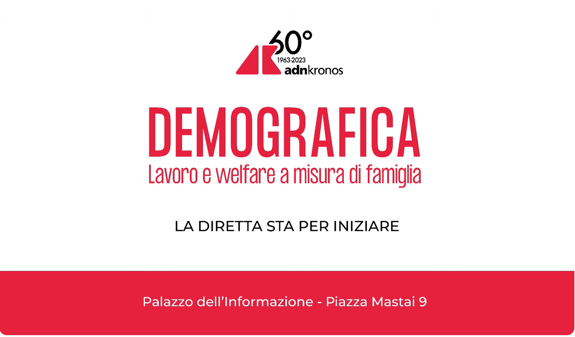 Demografica | Il video dell’evento del 13 dicembre 2023