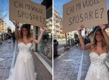 “Chi mi vuole sposare?” La pubblicità dell’atelier fa impazzire i social