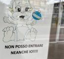 Vietato accesso ai neonati in una scuola, il cartello: “Non posso entrare neanche io”