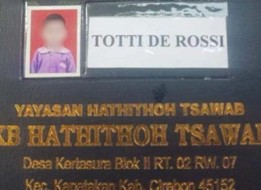 Indonesia, una coppia ha chiamato suo figlio Totti De Rossi