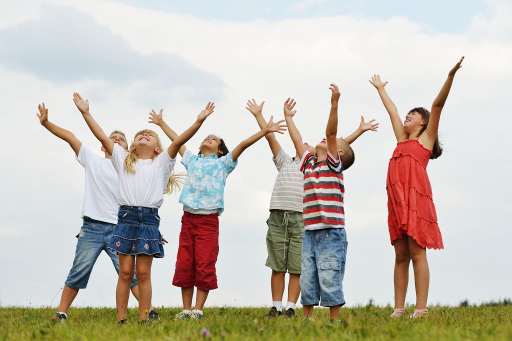 Bambini Al Parco Canva