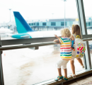 Si viaggia in aereo sempre prima, il primo volo  a 5 anni