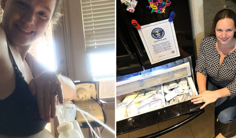 Donna del Texas dona 2.600 litri di latte materno e aiuta 350mila neonati prematuri