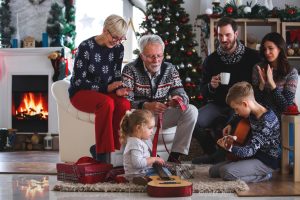 Famiglia Natale Tredicesima Canva