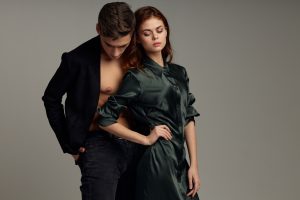uomo e donna pubblicità