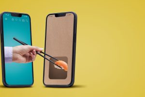I Phone Food Deliveery Sushi Canva