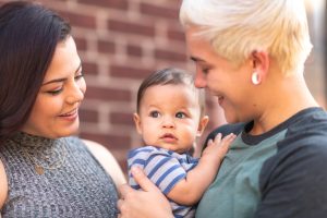 Coppia Omogenitoriale Mamme Con Figlio Canva