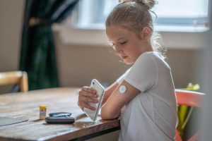 Bambina Con Diabete Canva