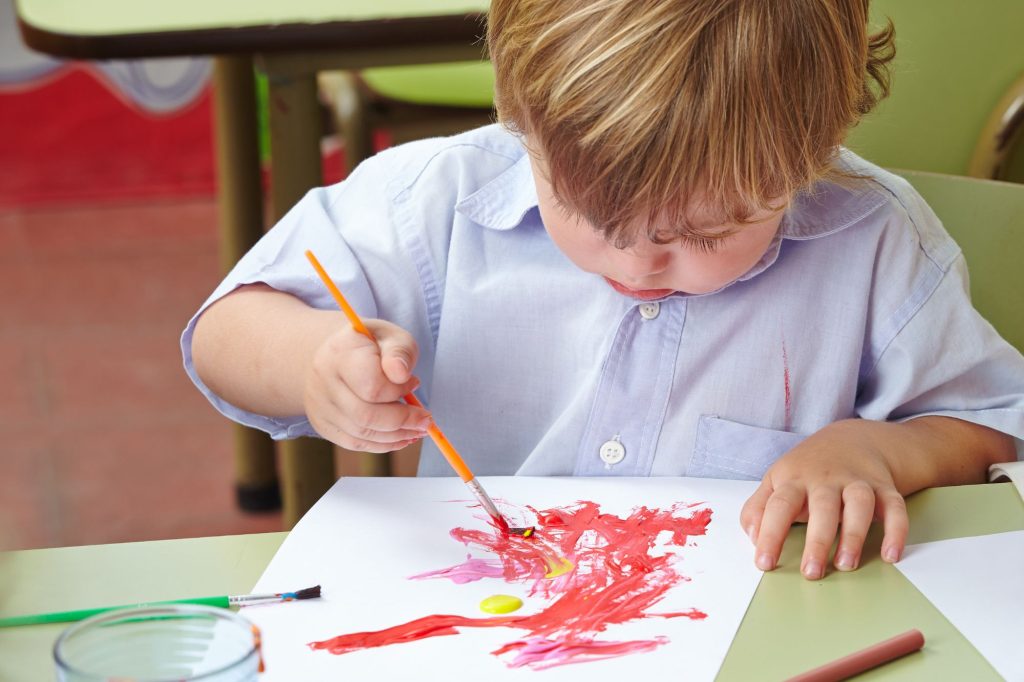 Scarabocchi Bambino Canva