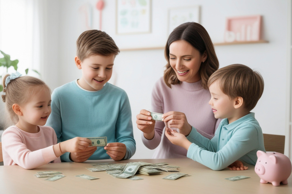 Mamma Figli Salvadanaio