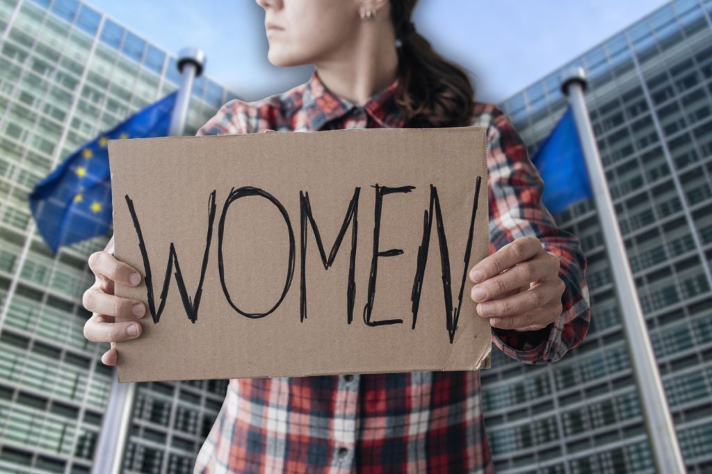 Diritti Donne Europa Canva