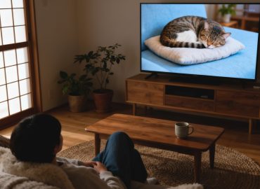 Gatti che dormono in tv contro lo stress: il Giappone risponde così al malessere sociale