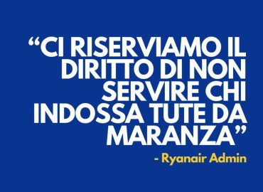 “Non serviamo chi indossa tute da maranza”: Ryanair nella bufera