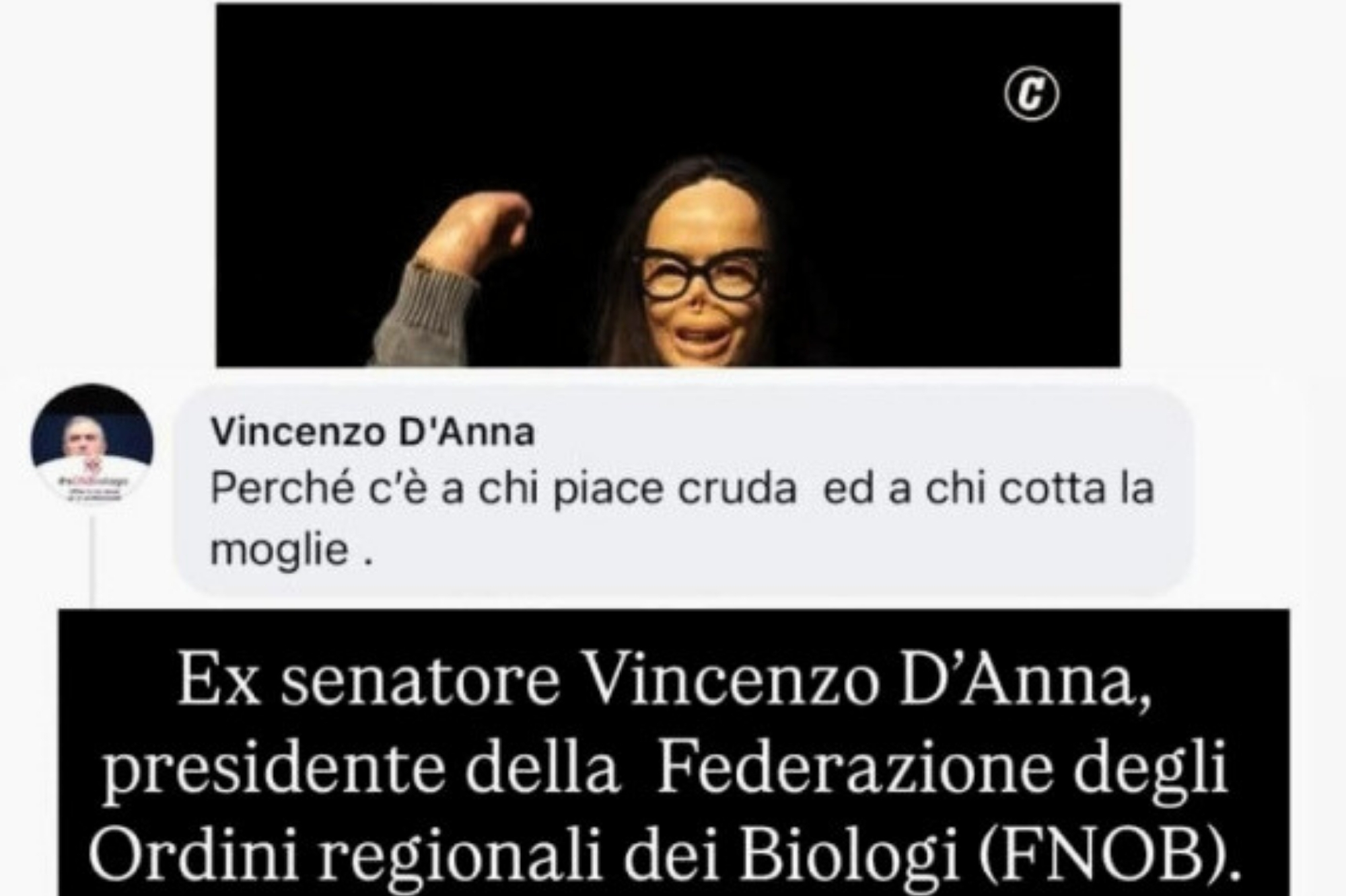 “A qualcuno la moglie piace cotta”: il commento choc dell’ex senatore D’Anna su Valentina Pitzalis