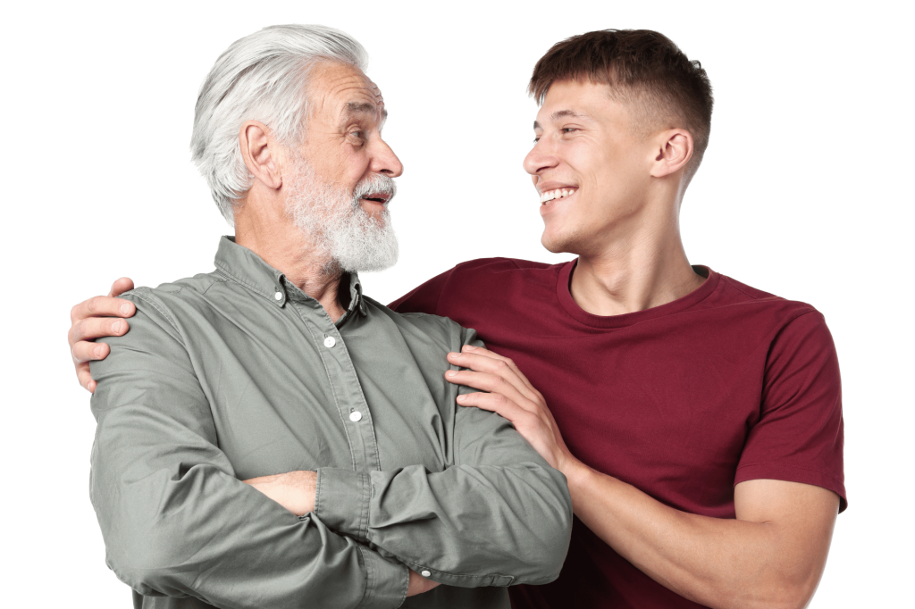 Generazioni nonno nipote canva
