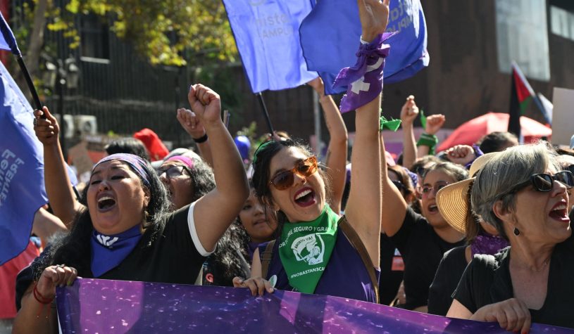 Le donne cilene sfidano il governo di destra di Kast