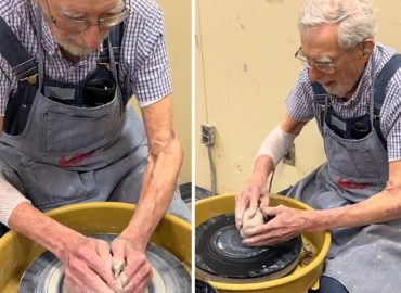 Il segreto dei 102 anni di George: tra cantiere, ceramica e il successo su TikTok