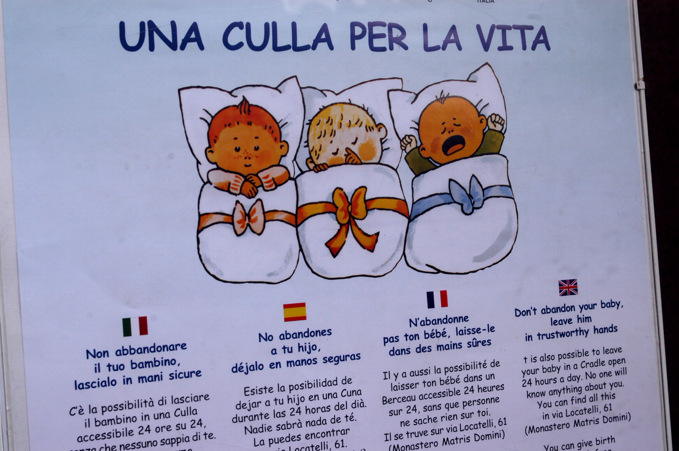 “Ti abbiamo amato dal primo istante”: la storia di Pietro trovato nella Culla per la vita a Bergamo