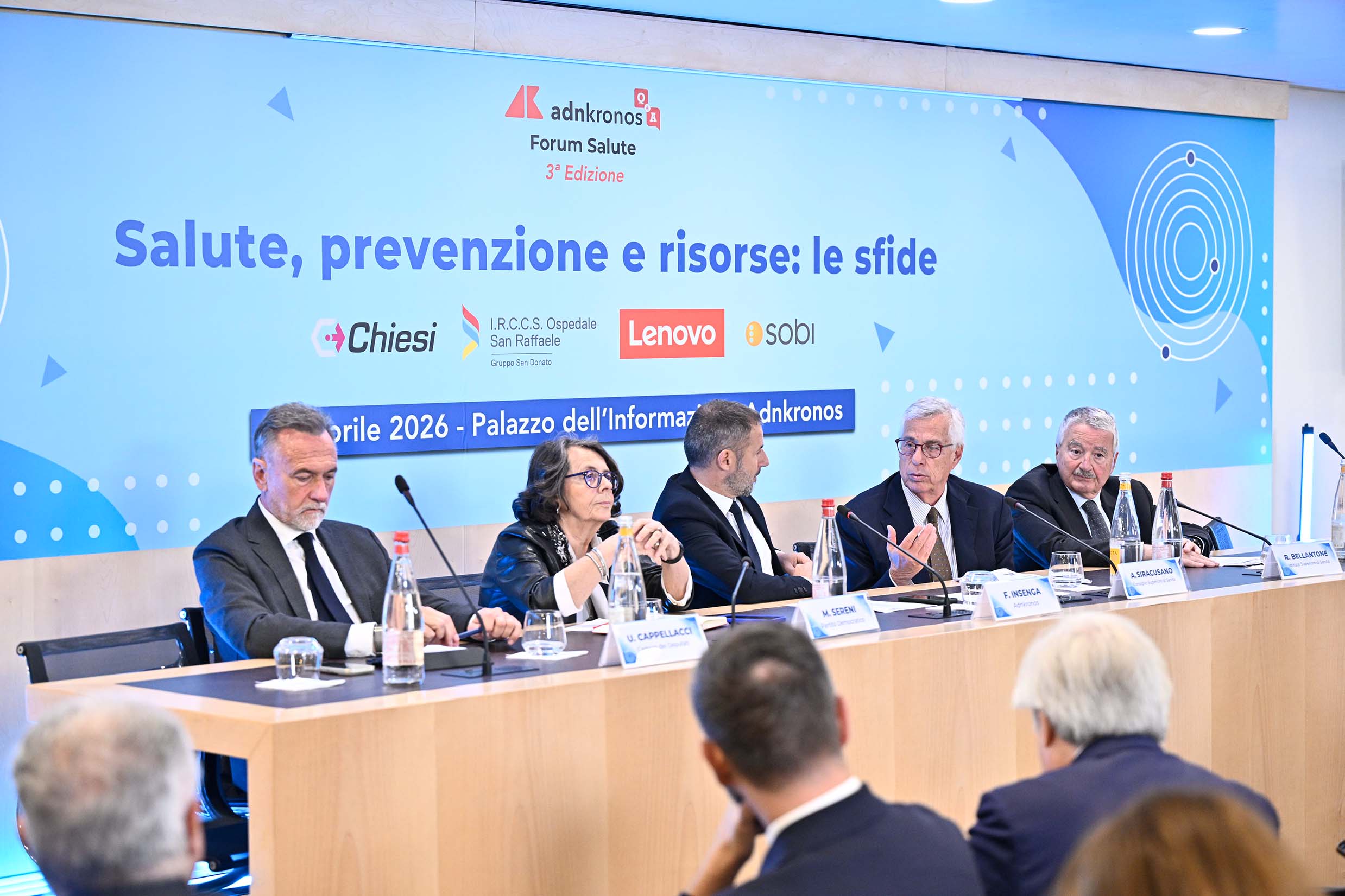 Evento Adnkronos Q&A - Salute, prevenzione e risore: le sfide / Panel "Il punto di vista delle istituzioni (Adnkronos)