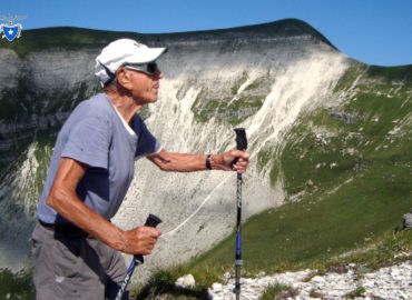 A 100 anni Guido sfida il Pafagai: “Ho scoperto la montagna a 80 anni, ora non mi fermo più