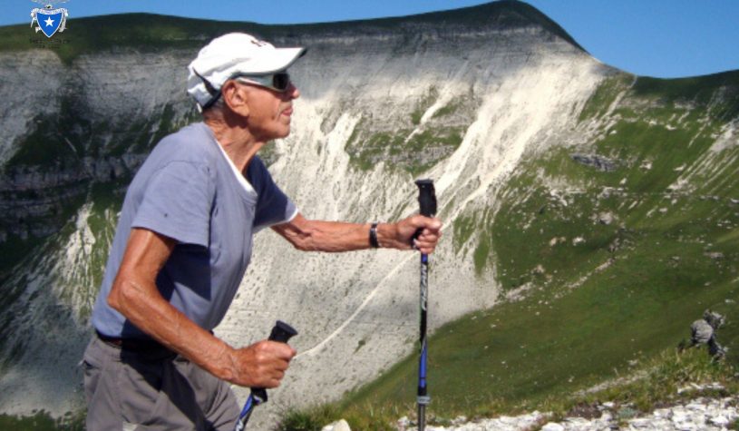 A 100 anni Guido sfida il Pafagai: “Ho scoperto la montagna a 80 anni, ora non mi fermo più