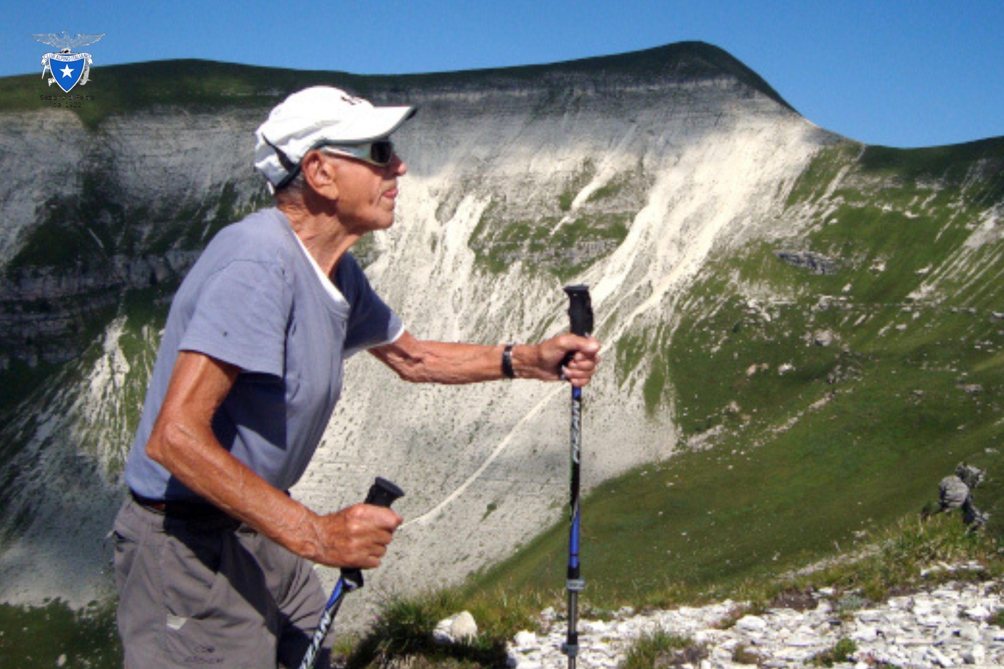 A 100 anni Guido sfida il Pafagai: “Ho scoperto la montagna a 80 anni, ora non mi fermo più