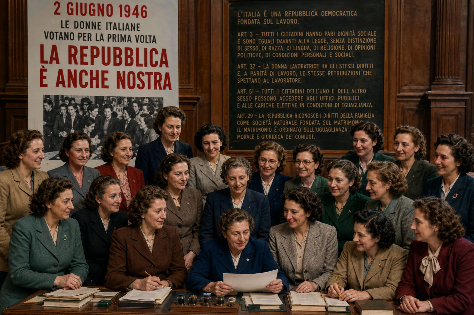 Le donne del ’46: chi sono le “Madri costituenti” della Repubblica