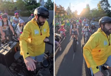 “A scuola ci andiamo in bici”: la storia del prof Balto e del suo Bike Bus