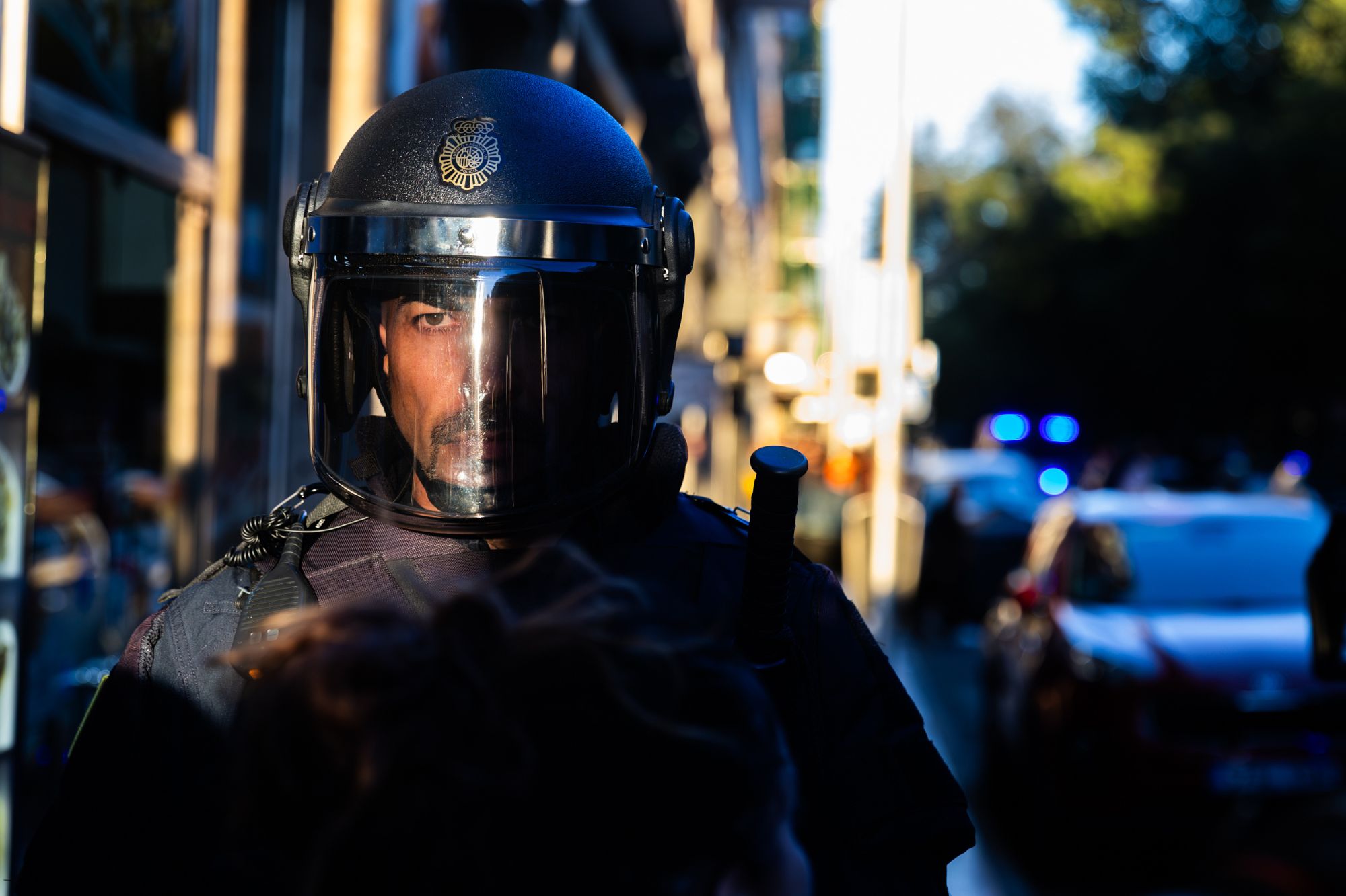 La polizia ha fatto ricorso alla forza contro i manifestanti per Maricarmen a Madrid